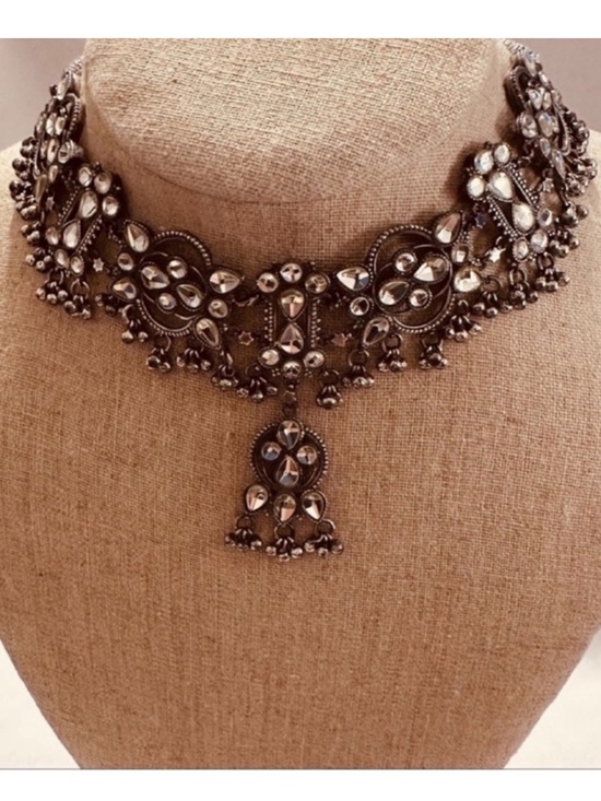 Jewelry - Kundan Silver Necklace
